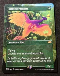 Birds Of Paradise - Borderless - DMR - MTG - EN - NM - 439 - Image 1