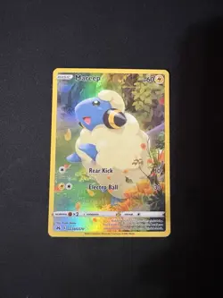 Pokemon TCG Mareep Crown Zenith Galarian Gallery Holo Rare Card GG34/GG70 - Image 1