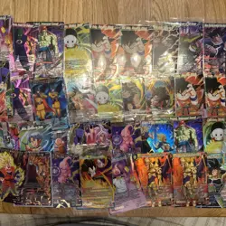 53 Dragon Ball Super Card Game Bundle Lot SR Foil Cards Rare Bulk Collection - Image 3