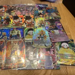 53 Dragon Ball Super Card Game Bundle Lot SR Foil Cards Rare Bulk Collection - Image 5