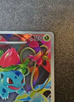 Pokemon TCG Ivysaur Illustration Rare Card 134/132 Mega Evolution - Image 4