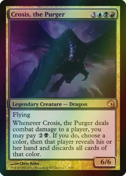 MTG Crosis, the Purger Foil ** Premium Deck Series: Graveborn ** English - Image 1