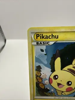 Pokemon Pikachu Holo Black Star Promo HGSS03 2010 Rare HeartGold Card - Image 2
