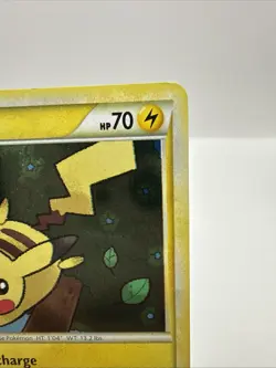 Pokemon Pikachu Holo Black Star Promo HGSS03 2010 Rare HeartGold Card - Image 3