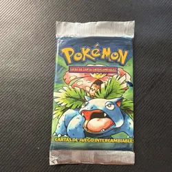 Wizards of the Coast Base Set Spanish Booster Pack 11 Cards Venusaur - Image 1