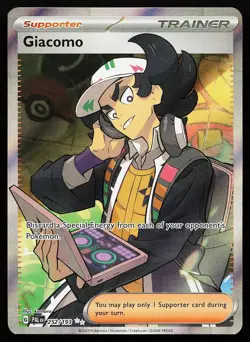 Giacomo 252/193 Ultra Rare Paldea Evolved Pokemon Card - Image 1