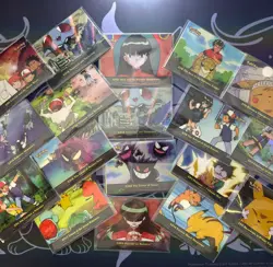 Pokemon TV Animation Edition Cards 26 Topps Blue Logo Vintage inc 6 Foil Holo - Image 1