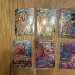 8 Dragon Ball Super Card Game SPR Foil Cards Rare Bulk Collection - Image 2