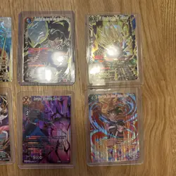 8 Dragon Ball Super Card Game SPR Foil Cards Rare Bulk Collection - Image 3