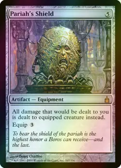 MTG Pariah's Shield Foil ** Ravnica: City of Guilds ** English - Image 1
