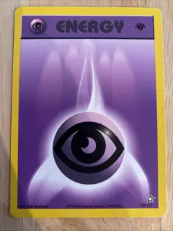 Psychic Energy 110/111 1st Edition Neo Genesis Pokemon Card - Image 1