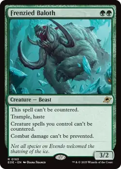 MTG Magic 1x Frenzied Baloth (M/NM) Edge of Eternities - Image 1
