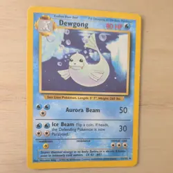 DEWGONG 25/102 POKEMON CARD (BASE SET) - Image 3