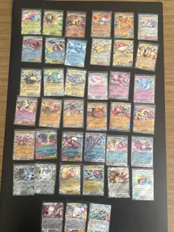 Pokemon TCG Ascended Heroes All EX Double Rare LOT OF 39 Full Set. All Cards NM - Image 1