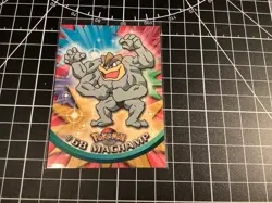 Topps #68 Machamp Pokemon Card NM Black Logo - Image 1