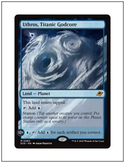 1x Uthros, Titanic Godcore, Edge of Eternities, Magic the Gathering MTG NM - Image 1