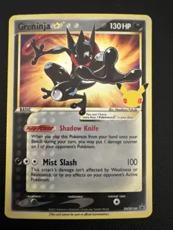 Greninja Gold Star SWSH144 SWSH: Sword & Shield Promo Cards Holo - Image 1