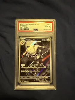 Steelix PSA 10 Mega Brave 073/063 Japanese Pokemon Card Gem Mint - Image 1