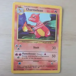 CHARMELEON 24/102 POKEMON CARD (BASE SET) - Image 3
