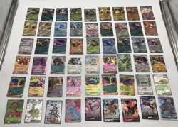 Pokemon TCG 54 Card Lot IR, EX, V, GX, Ultra Rare, Shining Ultra Rare, Promo - Image 1