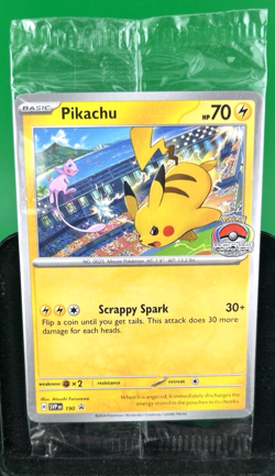 Pikachu 190 Sv: Scarlet & Violet Promo Card Unopened NM! - Image 2