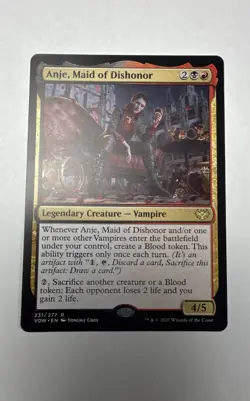Anje, Maid of Dishonor Innistrad: Crimson Vow Regular 231 R NM - Image 1