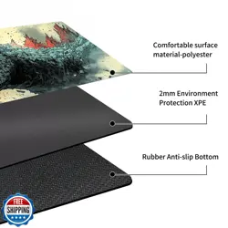MTG Playmat Non-Slip Rubber Backing Printing Commander Board Game Desk Mat Du - Image 3