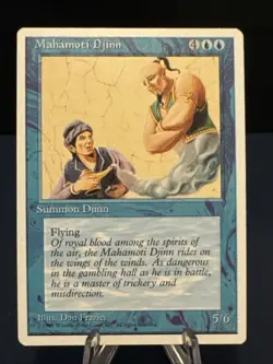 MTG - Magic The Gathering - Mahamoti Djinn #1 - 4th Edition - NP/NM! - Image 1