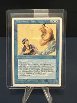 MTG - Magic The Gathering - Mahamoti Djinn #1 - 4th Edition - NP/NM! - Image 3