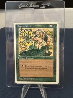MTG - Magic The Gathering - Regeneration X 4 - Revised/4th Edition - NP/NM! - Image 3