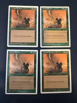 MTG - Magic The Gathering - Desert Twister X 4 - 4th & 5th Edition - NP/NM! - Image 1