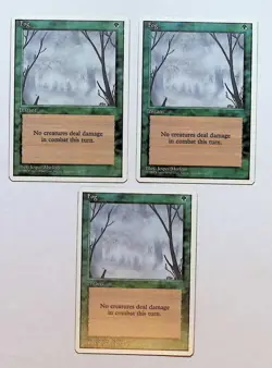 MTG - Magic The Gathering - Fog X 3 - 4th Edition - NP/NM! - Image 1
