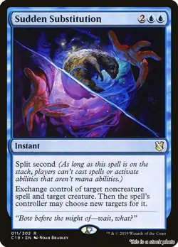 Sudden Substitution [C19 - 11] - NM TCG MTG - Image 1