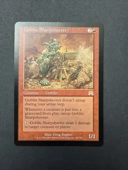 Goblin Sharpshooter 207/350 Onslaught - Magic The Gathering 2002 - Image 2