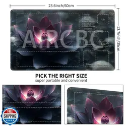 MTG Playmat Non-Slip Rubber Backing Printing Commander Board Game Desk Mat Du - Image 2