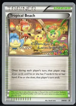 Pokemon Tropical Beach BW50 World Championships 2013 Promo VLP MP - Image 1
