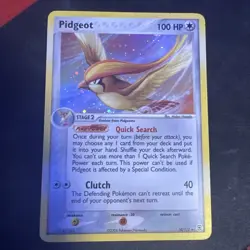 Pidgeot 10/112 Firered & Leafgreen Pokemon Trading Card Game - Holo - Image 1
