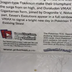 Pokemon Evolving Skies Booster Box Factory Sealed - Image 5