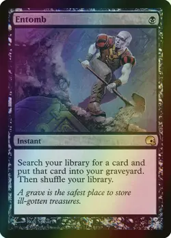 MTG Entomb Foil ** Premium Deck Series: Graveborn ** English - Image 1