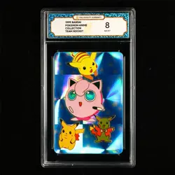 TQG 8 NM-MT 1999 Pokemon Bandai Carddass JPN Team Rocket(2) - Image 2