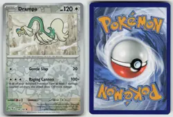 Drampa 138/162 Rare Temporal Forces Pokemon Reverse Holo NM - Image 3