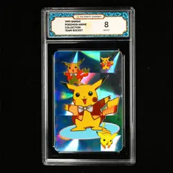 TQG 8 NM-MT 1999 Pokemon Bandai Carddass JPN Team Rocket(1) - Image 3