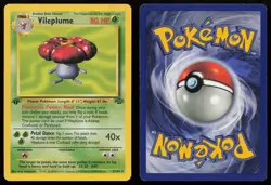 Vileplume 31/64 1st Edition Rare Jungle Pokemon English HP - Image 3