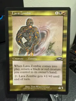 MTG Magic the Gathering Planeshift Lava Zombie - Image 1