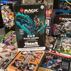 🔥🔮Magic The Gathering MTG Tarkir Dragonstorm Sultai Arisen Commander Deck New - Image 1