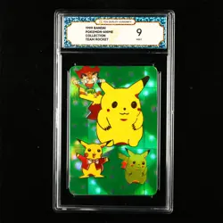 TQG 9 Mint 1999 Pokemon Bandai Carddass JPN Team Rocket(1) - Image 1