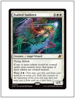 1x Exalted Sunborn, Edge of Eternities, Magic the Gathering MTG NM - Image 1