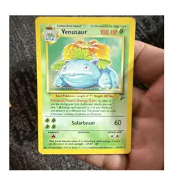 Pokemon Venusaur Base Set Holo Rare 015/102 100 HP Stage 2 English 2000 - Image 1
