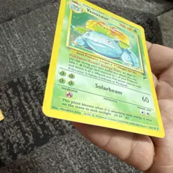 Pokemon Venusaur Base Set Holo Rare 015/102 100 HP Stage 2 English 2000 - Image 5