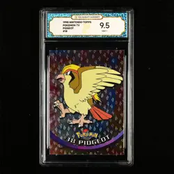 TQG 9.5 Mint+ 1998 Topps Pokemon TV ENG Pidgeot #I8 - Image 1